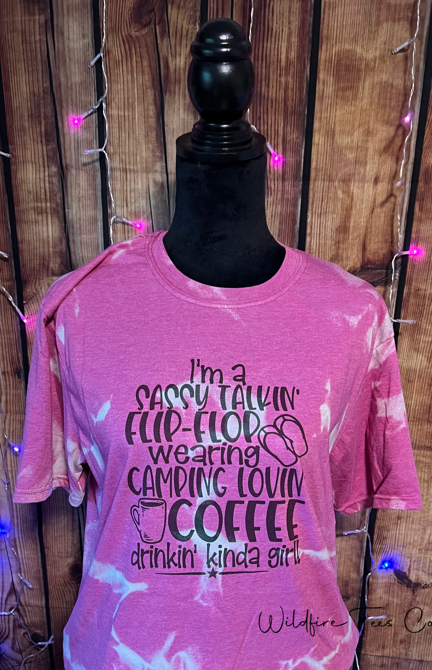 Sassy,Flip flop, Camping and Coffee T-Shirt